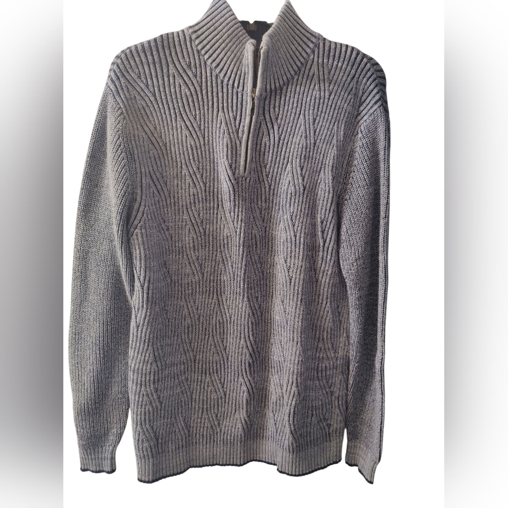 Tommy Bahama Gray Turtleneck Sweater